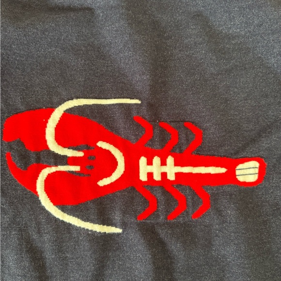 Crawdad Blue oversized sweater - Picture 3 of 3